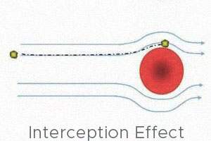 Factory Air Filter - Interception Effect
